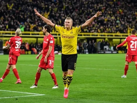 Haaland "gây bão", NHM Dortmund lớn tiếng thách thức gã khổng lồ châu Âu