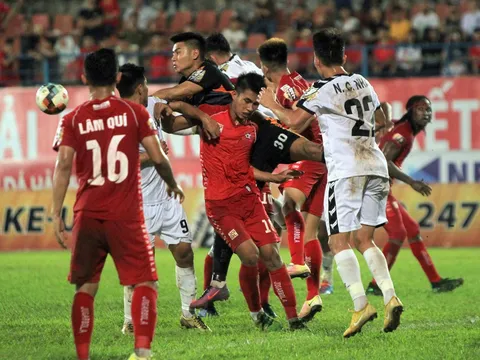 Hải Phòng và SHB Đà Nẵng chia điểm sau màn "đấu võ" tại Lạch Tray