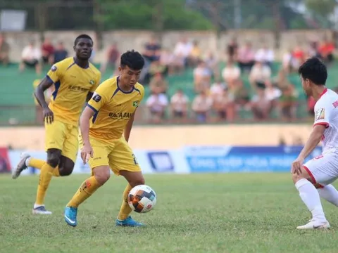 Hàng công bế tắc, SLNA hòa trận thứ 4 liên tiếp