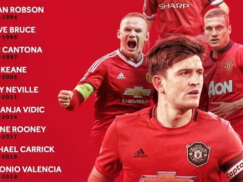 Harry Maguire và những thủ lĩnh của "bầy Quỷ" trong kỷ nguyên Premier League