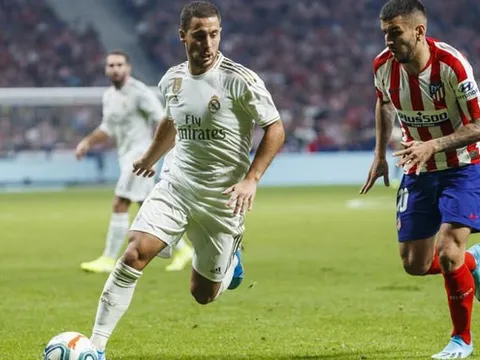 Hazard báo tin cực vui, Real tự tin quyết đấu Atletico Madrid