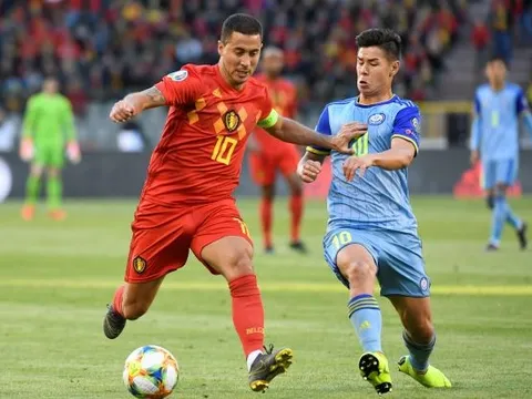 Highlights: Bỉ 3-0 Kazakhstan (Vòng loại EURO 2020)