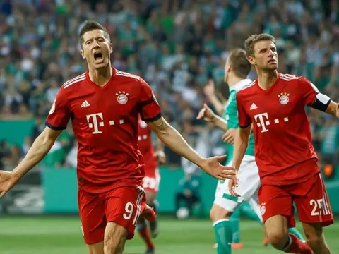 Highlights: Bremen 2-3 Bayern Munich (Cúp Quốc gia Đức)