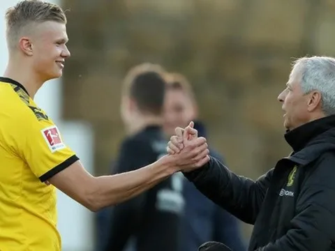 HLV Favre: 'Dortmund phải cẩn thận với Haaland'