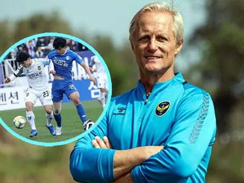 HLV Incheon nói 1 điều thật lòng về màn trình diễn của Công Phượng trận gặp Suwon