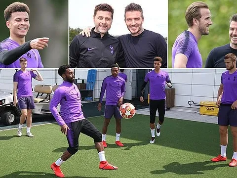 Học trò cưng của Sir Alex đột kích sân tập Tottenham