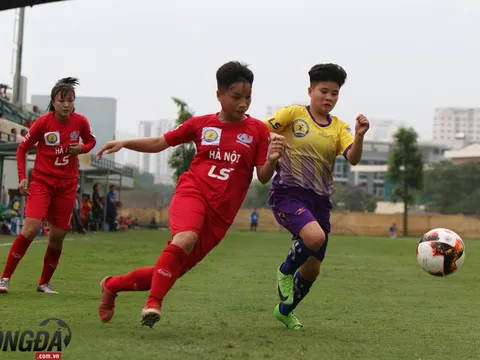 Hà Nội khẳng định sức mạnh tại Giải bóng đá nữ Cup Quốc gia 2019