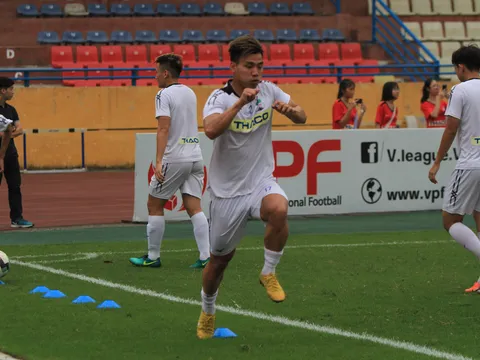 Văn Thanh trở lại, HAGL sẵn sàng cho trận đấu với Viettel