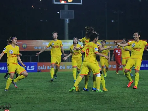 Xác định ngôi vương của Giải bóng đá nữ Cúp Quốc gia 2019