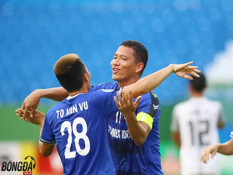 Tiến Linh trở lại, Anh Đức tỏa sáng Bình Dương thắng đậm 6 bàn ở AFC Cup