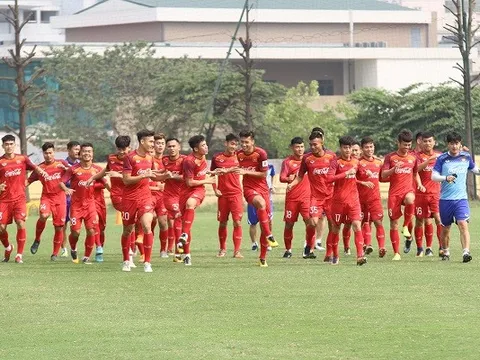 Vắng Quang Hải, Văn Hậu, Đình Trọng... U23 Việt Nam vẫn miệt mài rèn quân