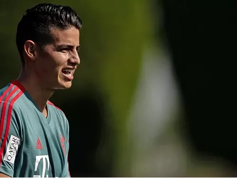 James trở lại, sắp có trận đấu cuối cùng trên sân Allianz Arena