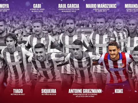 Juanfran rời đi, Atletico chỉ còn 1 cái tên ở chung kết Champions League 2014