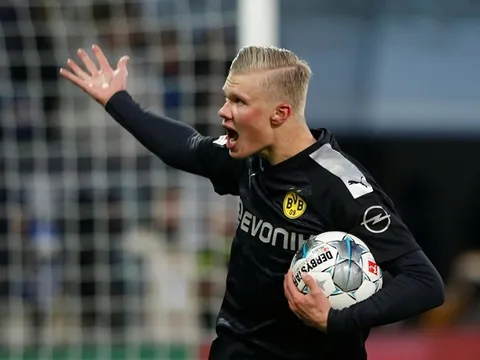 Giã nát Augsburg, Haaland tái hiện thành tích khủng của "họng pháo" Arsenal