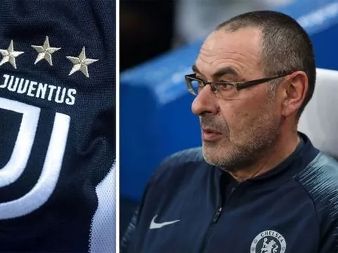 Juventus thêm "đòn bẩy" để Chelsea sớm nhả Sarri