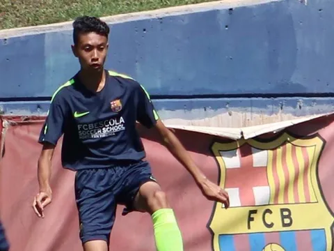 Kenny Chandler - học viên lò Barca với khao khát được khoác áo ĐTVN