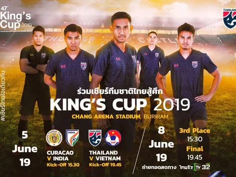 King’s Cup 2019: Phải chăng người Thái đang sợ hãi  trước Việt Nam?