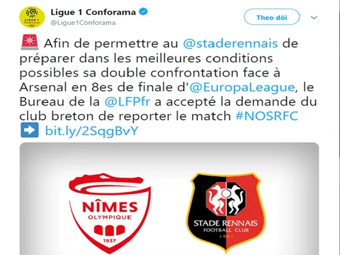 BTC Ligue 1 âm thầm cổ vũ Rennes trước thềm Europa League