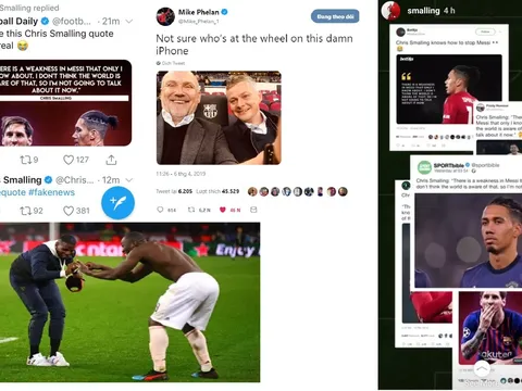 Người Man Utd "đấm" truyền thông không trượt phát nào