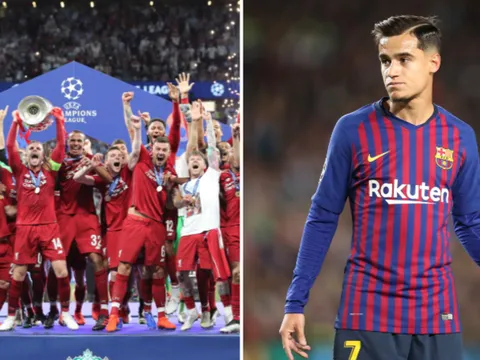 Liverpool vô địch, Coutinho tự tay 'vả vào miệng' mình