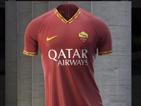 Lộ diện trang phục của AS Roma trong mùa giải 2019 – 2020