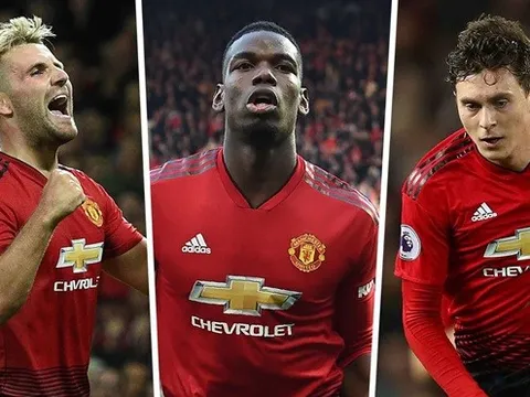 Man United và 3 ngôi sao xuất sắc nhất mùa giải 2018/2019