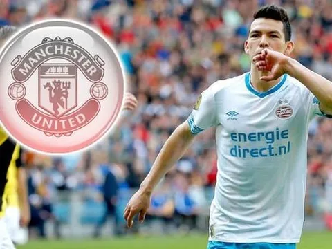 M.U chi 30 triệu bảng, 'số 7 hoàn hảo' hỏi Chicharito việc đến Old Trafford