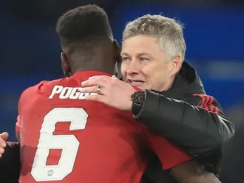 Pogba chúc mừng Solskjaer, nhưng không quên oán trách Mourinho