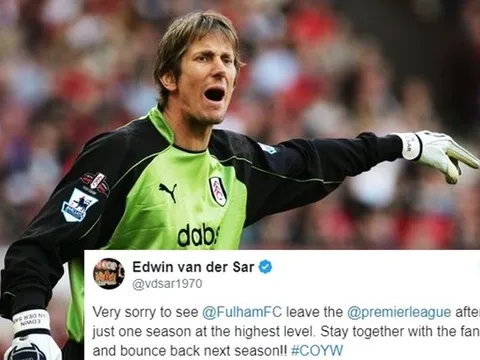 Fulham xuống hạng, huyền thoại Man Utd bày tỏ sự tiếc nuối