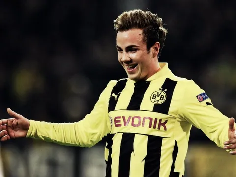 Mario Gotze đã từng chơi hay thế này