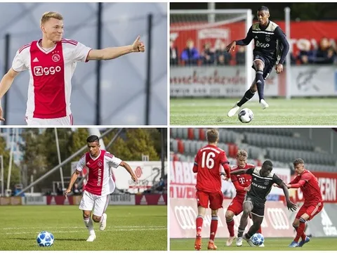 Mất hết trụ cột? Không sao! Ajax đã có 4 sao mai 'cây nhà lá vườn' này