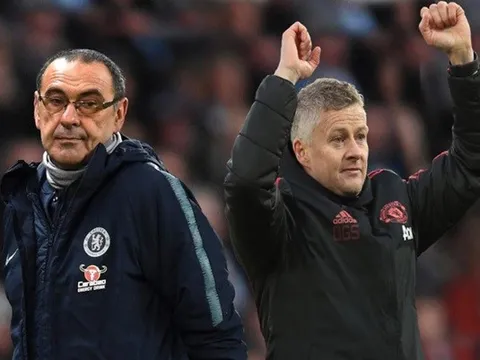 Chelsea đấu MU: Solskjaer phán xử Sarri