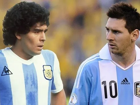 "Messi sẽ không bao giờ đạt đến đẳng cấp của Maradona"
