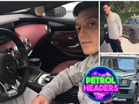 Mesut Ozil và sở thích đam mê xe Đức