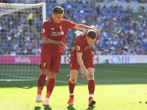 SỐC: Van Dijk là nguyên nhân Milner ăn mừng chống gậy thách thức