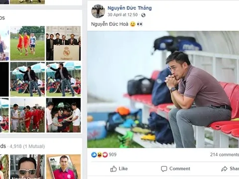 Một huấn luyện viên tại V-League "đổi tên mới" vì điều này