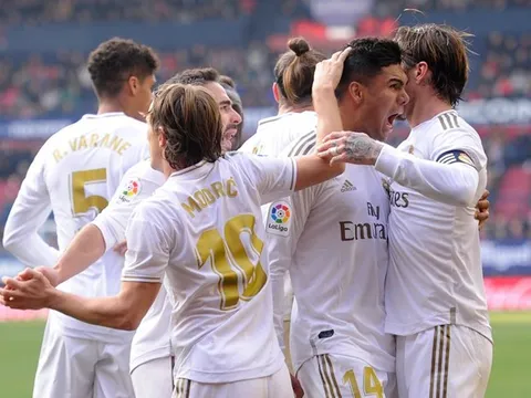 Một lần nữa, "quái thú" của Real lại trỗi dậy đầy mạnh mẽ