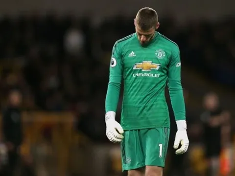'Một ngày thi đấu quá tồi tệ của De Gea'