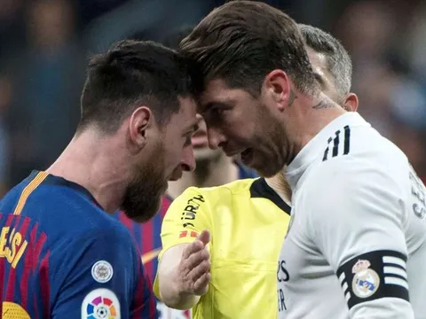 Mourinho tiết lộ nguyên nhân Ramos thúc cùi chỏ vào mặt Messi