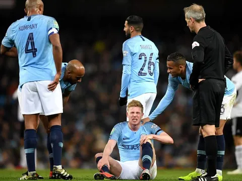 Mùa giải 2018/19 của De Bruyne: Đầy đau đơn
