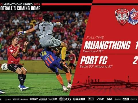 Lính HLV Park Hang-seo ra mắt, Muangthong vẫn chưa biết thắng