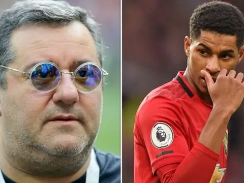 Nếu Rashford nghỉ dài hạn, chuyện không lạ với Raiola