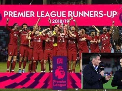 Neville troll Carragher với 'danh hiệu cho kẻ về nhì', Liverpool đã chuẩn bị sẵn lễ ăn mừng