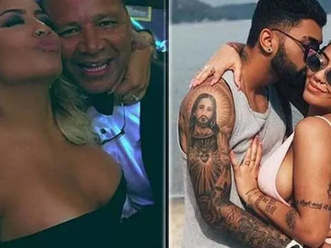 Cha Neymar ẩu đả với bạn trai cũ của con gái