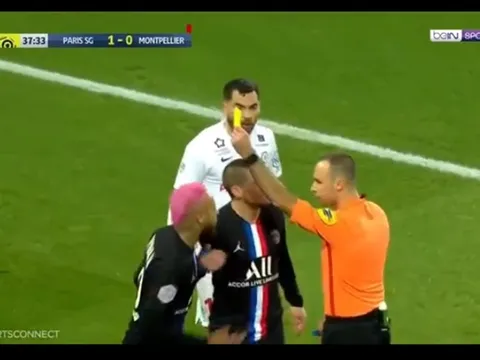 Neymar nhận hình phạt đắng nghét từ trọng tài vì hành động "sỉ nhục" đối thủ