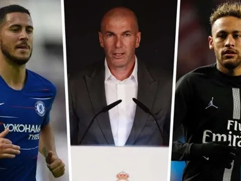 Neymar, Hazard và 6 ngôi sao có thể giúp Zidane phục hưng Real Madrid