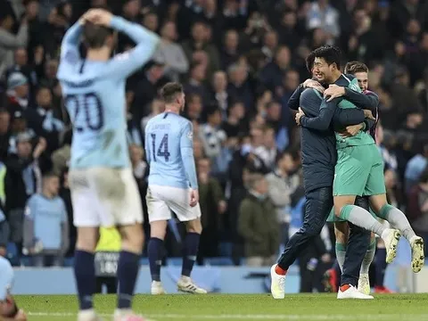 Pep ôm đầu bàng hoàng, Son òa khóc nức nở trên sân Etihad