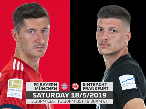 Nhận định Bayern vs Frankfurt: Hùm xám thắng đậm, vô địch hoành tráng?