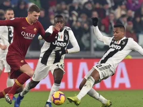 Những chi tiết thú vị xung quanh đại chiến AS Roma - Juventus