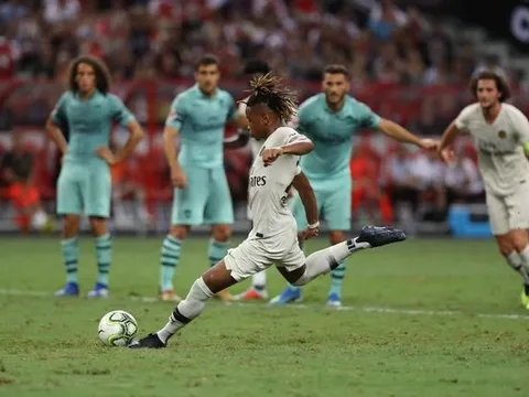 Arsenal hân hoan vì 'kẻ bất mãn' PSG chơi được 5 vị trí khác nhau